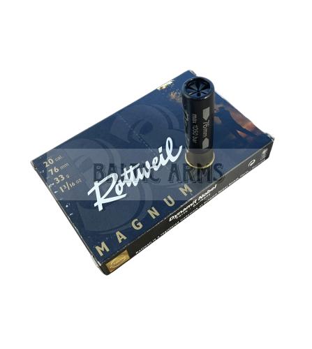 Rottweil 20x76 Magnum 33g  3.7 mm